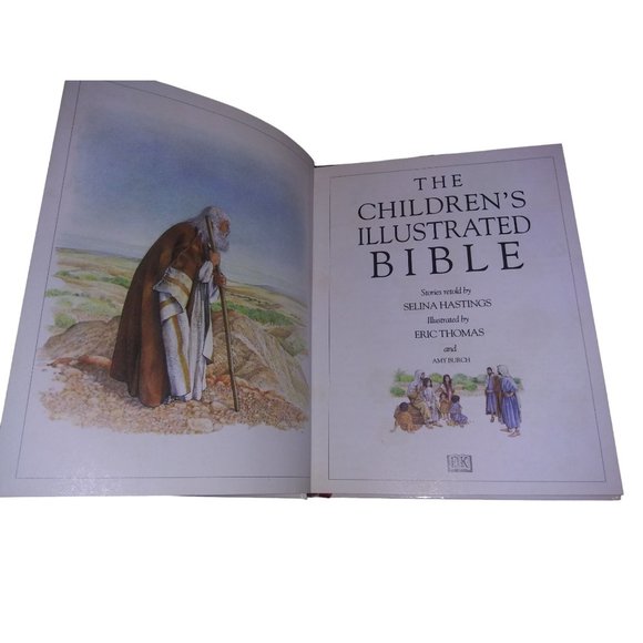 VTG The Children's Illustrated Bible Dorling Kindersley 1994 Child Bible - Picture 6 of 12